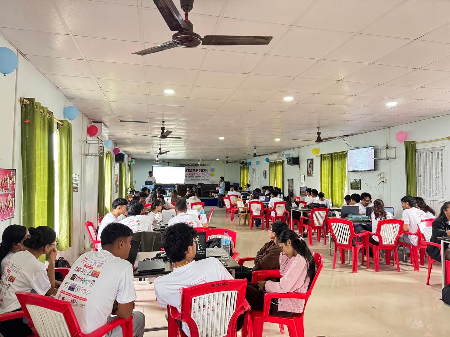 ICT Bootcamp 2025 — Digital Marketing session in progress