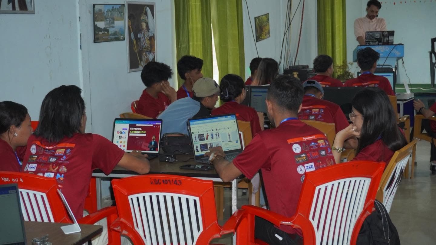Hands-on practical work during the bootcamp