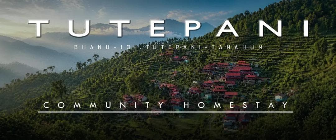 The landing page of the website built for the homestay