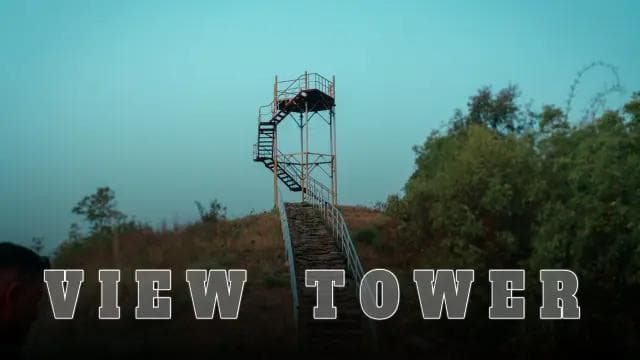The view tower above the village